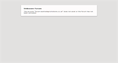 Desktop Screenshot of forum.taxitradepromotions.co.uk